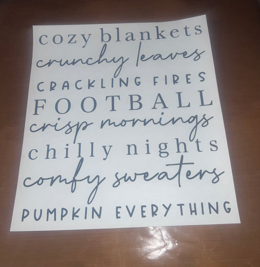 Fall Things