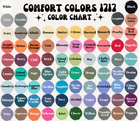 Adult Comfort Colors T-shirt