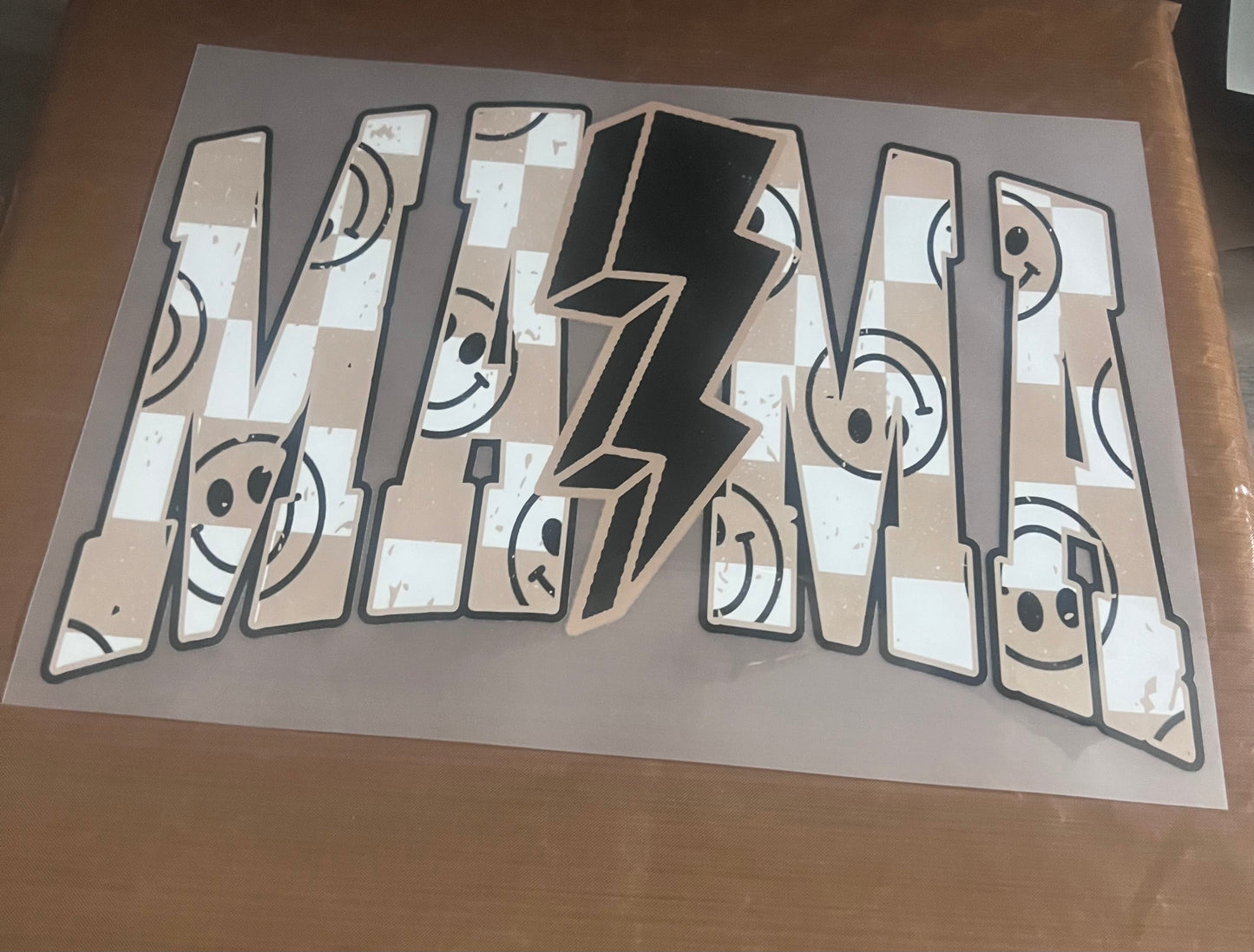 Mama Cream Checkered