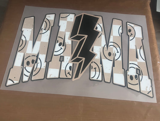 Mama Cream Checkered