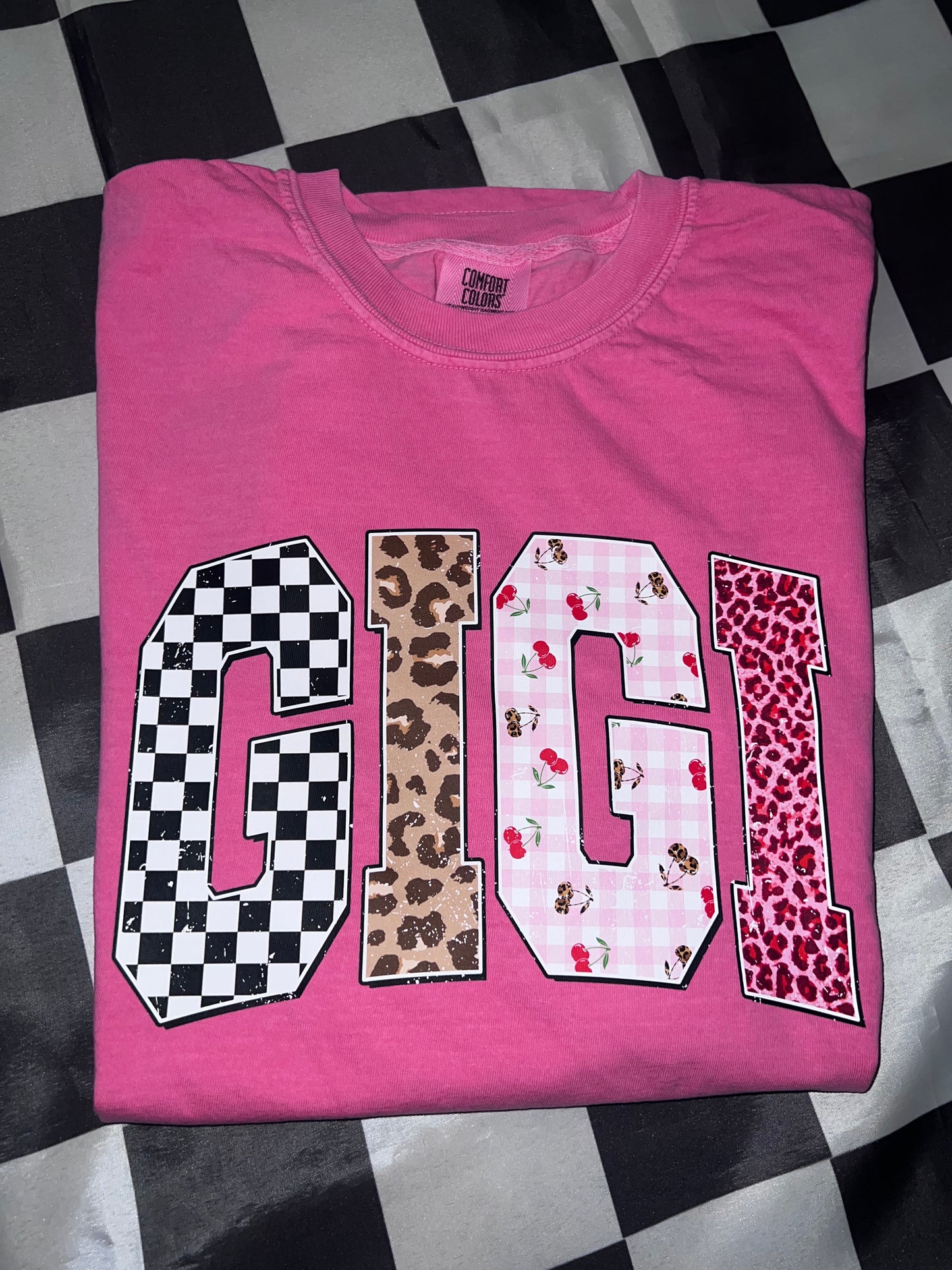 Pink Checker/Cherry/Leopard