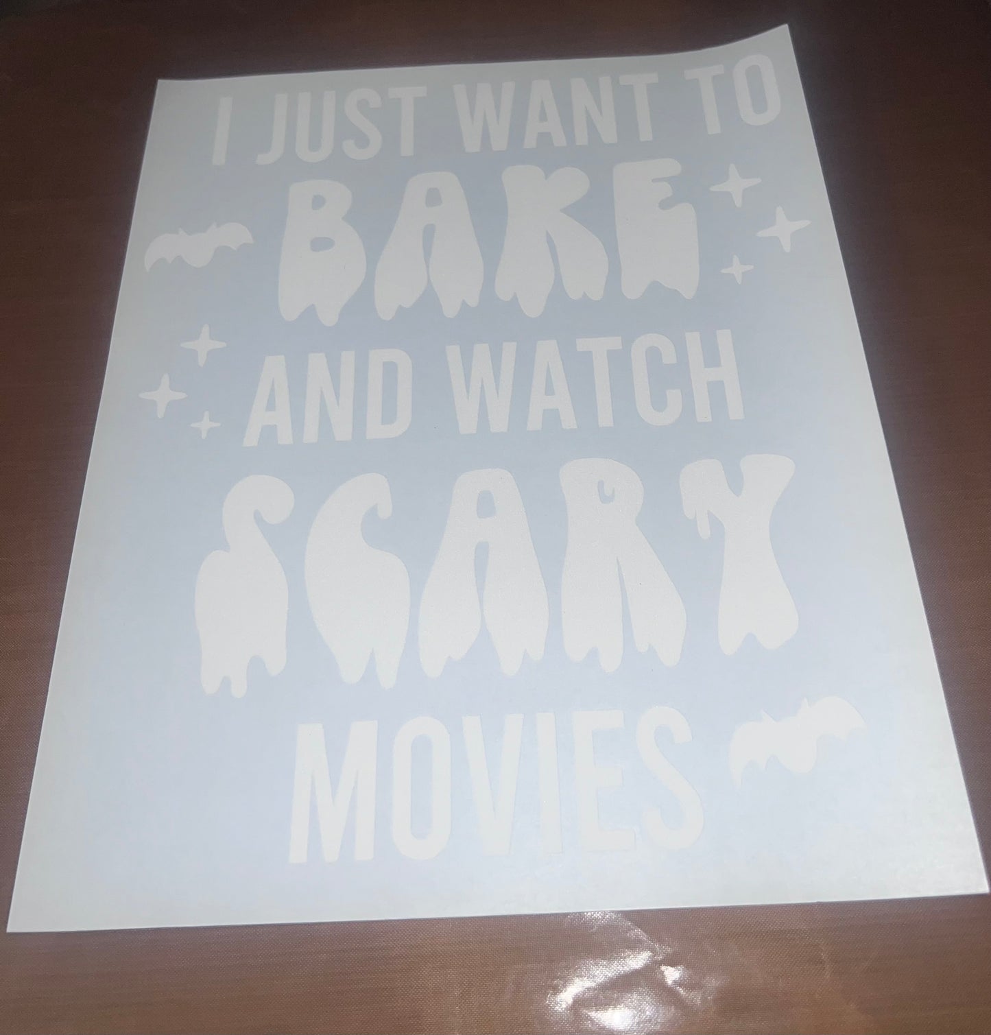 Bake & Watch Scary Movies