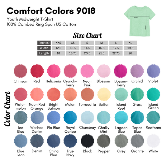 Youth Comfort Colors T-Shirt